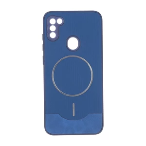 قاب Line Case جیر MagSafe فلزی محافظ لنزدار Samsung Galaxy A11 / M11 - سرمه ای