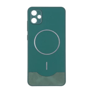 قاب Line Case جیر MagSafe فلزی محافظ لنزدار Samsung Galaxy A05 - سبز