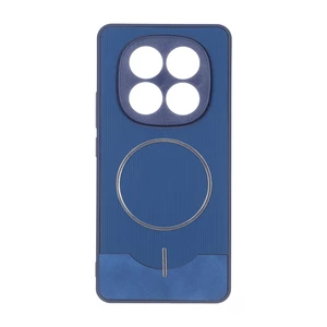 قاب Line Case جیر MagSafe فلزی محافظ لنزدار Xiaomi Redmi Note 14 Pro 4G - سرمه ای