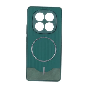 قاب Line Case جیر MagSafe فلزی محافظ لنزدار Xiaomi Redmi Note 14 Pro 4G - سبز