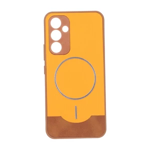 قاب Line Case جیر MagSafe فلزی محافظ لنزدار Samsung Galaxy A54 - نارنجی