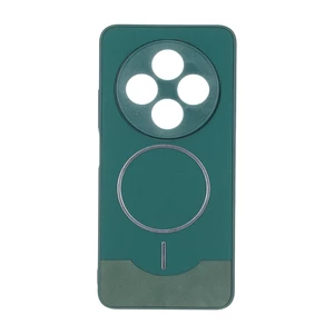 قاب Line Case جیر MagSafe فلزی محافظ لنزدار Xiaomi Redmi 14C / Redmi A4 / Poco C75 - سبز