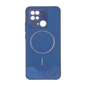 قاب Line Case جیر MagSafe فلزی محافظ لنزدار Xiaomi Redmi 10C / Redmi 10 Power / Poco C40 - سرمه ای