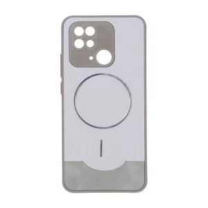 قاب Line Case جیر MagSafe فلزی محافظ لنزدار Xiaomi Redmi 10C / Redmi 10 Power / Poco C40 - طوسی