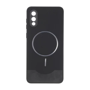 قاب Line Case جیر MagSafe فلزی محافظ لنزدار Samsung Galaxy A02 / M02 - مشکی