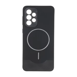 قاب Line Case جیر MagSafe فلزی محافظ لنزدار Samsung Galaxy A33 - مشکی