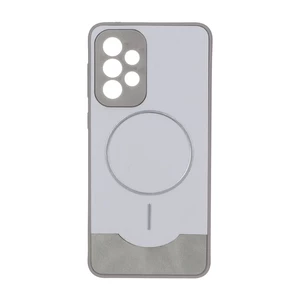 قاب Line Case جیر MagSafe فلزی محافظ لنزدار Samsung Galaxy A33 - طوسی