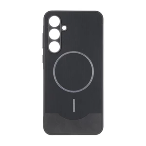 قاب Line Case جیر MagSafe فلزی محافظ لنزدار Samsung Galaxy A35 - مشکی