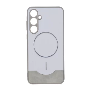 قاب Line Case جیر MagSafe فلزی محافظ لنزدار Samsung Galaxy A35 - طوسی