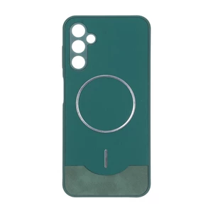 قاب Line Case جیر MagSafe فلزی محافظ لنزدار Samsung Galaxy A14 - سبز