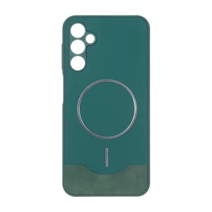 قاب Line Case جیر MagSafe فلزی محافظ لنزدار Samsung Galaxy A24 - سبز