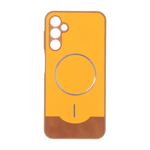 قاب Line Case جیر MagSafe فلزی محافظ لنزدار Samsung Galaxy A24 - نارنجی