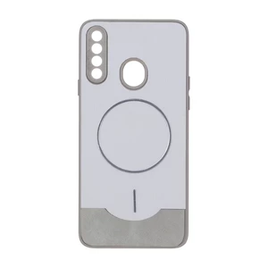 قاب Line Case جیر MagSafe فلزی محافظ لنزدار Samsung Galaxy A20s - طوسی