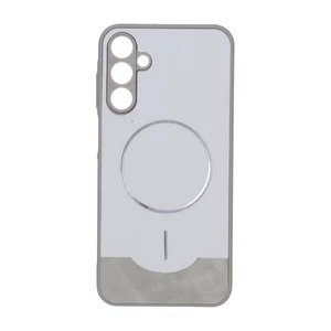 قاب Line Case جیر MagSafe فلزی محافظ لنزدار Samsung Galaxy A15 - طوسی