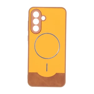 قاب Line Case جیر MagSafe فلزی محافظ لنزدار Samsung Galaxy A56 / A36 - نارنجی