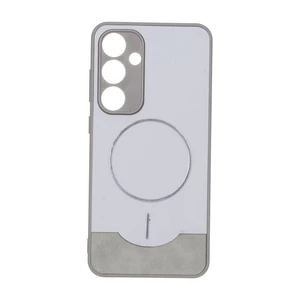 قاب Line Case جیر MagSafe فلزی محافظ لنزدار Samsung Galaxy S24 FE - طوسی