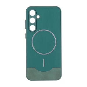 قاب Line Case جیر MagSafe فلزی محافظ لنزدار Samsung Galaxy S23 FE - سبز