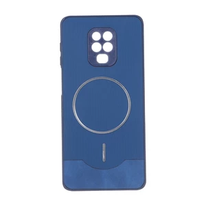 قاب Line Case جیر MagSafe فلزی محافظ لنزدار Xiaomi Redmi Note 9S / Redmi Note 9 Pro / Redmi Note 9 Pro Max - سرمه ای