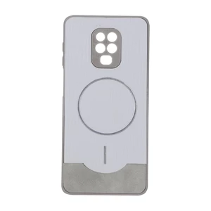 قاب Line Case جیر MagSafe فلزی محافظ لنزدار Xiaomi Redmi Note 9S / Redmi Note 9 Pro / Redmi Note 9 Pro Max - طوسی