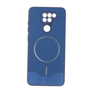 قاب Line Case جیر MagSafe فلزی محافظ لنزدار Xiaomi Redmi Note 9 / Redmi 10X 5G / Redmi 10X Pro 5G - سرمه ای