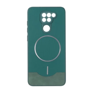 قاب Line Case جیر MagSafe فلزی محافظ لنزدار Xiaomi Redmi Note 9 / Redmi 10X 5G / Redmi 10X Pro 5G - سبز