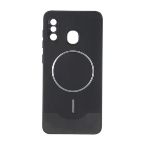 قاب Line Case جیر MagSafe فلزی محافظ لنزدار Samsung Galaxy A30 / A20 - مشکی