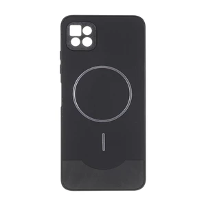 قاب Line Case جیر MagSafe فلزی محافظ لنزدار Samsung Galaxy A22 5G - مشکی