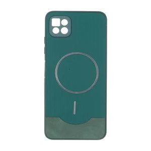 قاب Line Case جیر MagSafe فلزی محافظ لنزدار Samsung Galaxy A22 5G - سبز