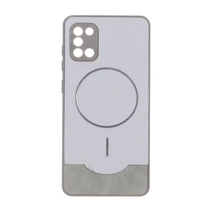 قاب Line Case جیر MagSafe فلزی محافظ لنزدار Samsung Galaxy A31 - طوسی