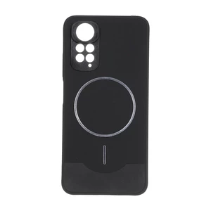 قاب Line Case جیر MagSafe فلزی محافظ لنزدار Xiaomi Redmi Note 11 4G / Redmi Note 11S - مشکی