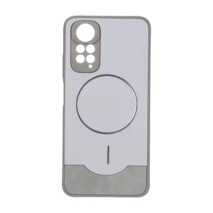 قاب Line Case جیر MagSafe فلزی محافظ لنزدار Xiaomi Redmi Note 11 4G / Redmi Note 11S - طوسی