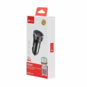 شارژر فندکی 38W فست و PD دو پورت ProOne مدل PCG25