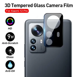 محافظ لنز دوربین 3D شیشه ای Xiaomi Redmi A5 / Poco C71