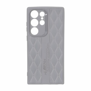 قاب پافر لوزی Imagination دور لنز براق Samsung Galaxy S23 Ultra - طوسی