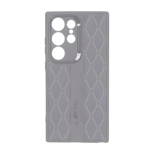 قاب پافر لوزی Imagination دور لنز براق Samsung Galaxy S24 Ultra - طوسی