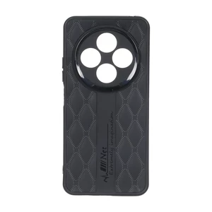 قاب پافر لوزی Imagination دور لنز براق Xiaomi Redmi 14C / Redmi A4 / Poco C75 - مشکی