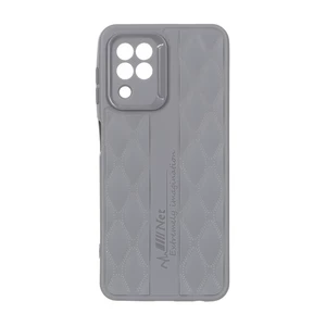 قاب پافر لوزی Imagination دور لنز براق Samsung Galaxy A22 4G / M22 / M32 4G / F22 - طوسی