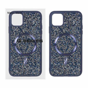 قاب اورجینال دیاموند Magsafe مدل Apple iPhone 11 Pro Max - سرمه ای (پک دار)