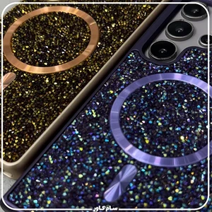 قاب اورجینال دیاموند Magsafe مدل Apple iPhone 16 Pro - نقره ای (پک دار)