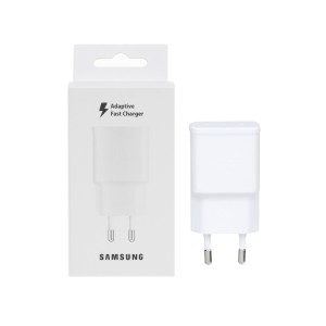 شارژر دیواری فست تک پورت SAMSUNG مدل S10 - سفید (پک دار) - DST (گارانتی شش ماهه) - درجه یک