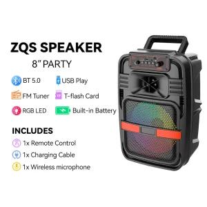 اسپیکر بی سیم Sing-e مدل ZQS8175W - مشکی