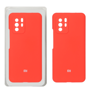 قاب سیلیکونی پاک کنی اورجینال Xiaomi Redmi Note 10 Pro 5G / Poco X3 GT - قرمز(پک دار)