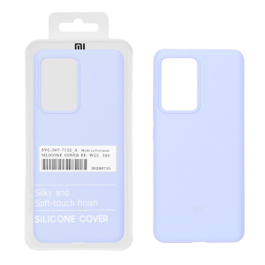 قاب سیلیکونی پاک کنی اورجینال درجه یک Xiaomi Mi 13 Lite - یاسی (پک دار)