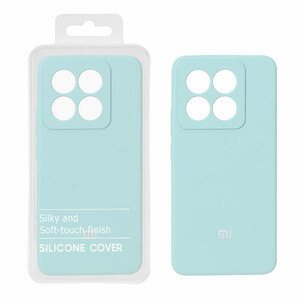 قاب سیلیکونی پاک کنی اورجینال درجه یک Xiaomi Mi 14T / Mi 14T Pro - سبز روشن (پک دار) - NTC