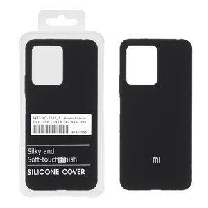 قاب سیلیکونی پاک کنی اورجینال درجه یک Xiaomi Redmi Note 12 4G - مشکی (پک دار)