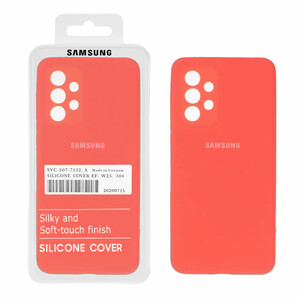 قاب سیلیکونی پاک کنی اورجینال درجه یک Samsung Galaxy A33 - مرجانی (پک دار)