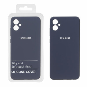 قاب سیلیکونی پاک کنی اورجینال درجه یک Samsung Galaxy A05 - سرمه ای تیره (پک دار) - NTC
