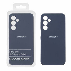 قاب سیلیکونی پاک کنی اورجینال درجه یک Samsung Galaxy A16 - سرمه ای تیره (پک دار)
