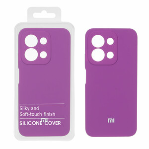 قاب سیلیکونی پاک کنی اورجینال درجه یک Xiaomi Redmi 15C / Poco C85 - ارغوانی کد 1 (پک دار)