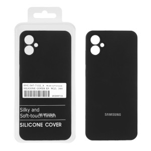 قاب سیلیکونی پاک کنی اورجینال درجه یک Samsung Galaxy A05 - مشکی (پک دار)